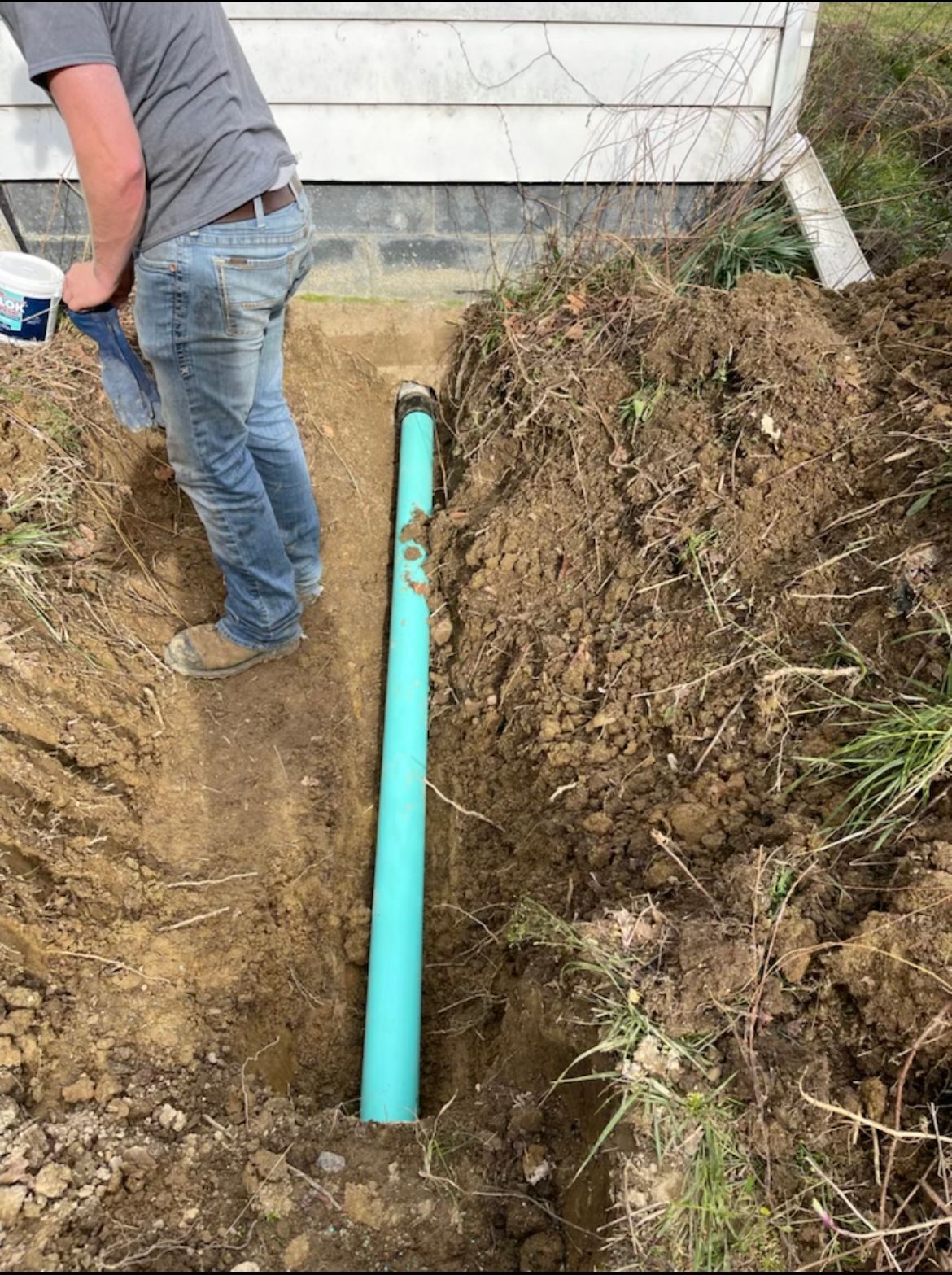 Sewer line replacement Lexington, IN - Babbs Land Management