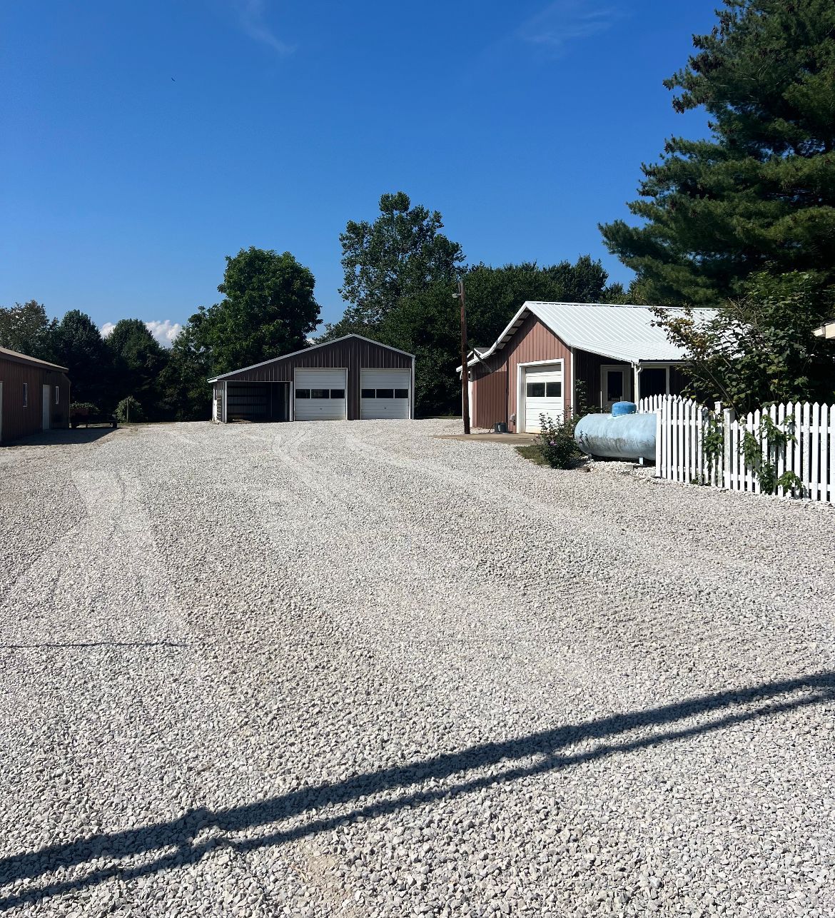 Driveways With New Fresh Stone | Freetown, IN | Babbs Land Management LLC