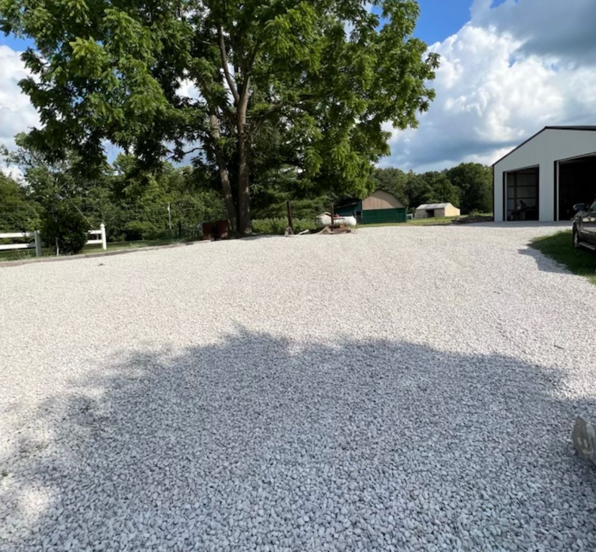 Driveway Clean Installation - Scottsburg, IN — Babbs Land Management LLC