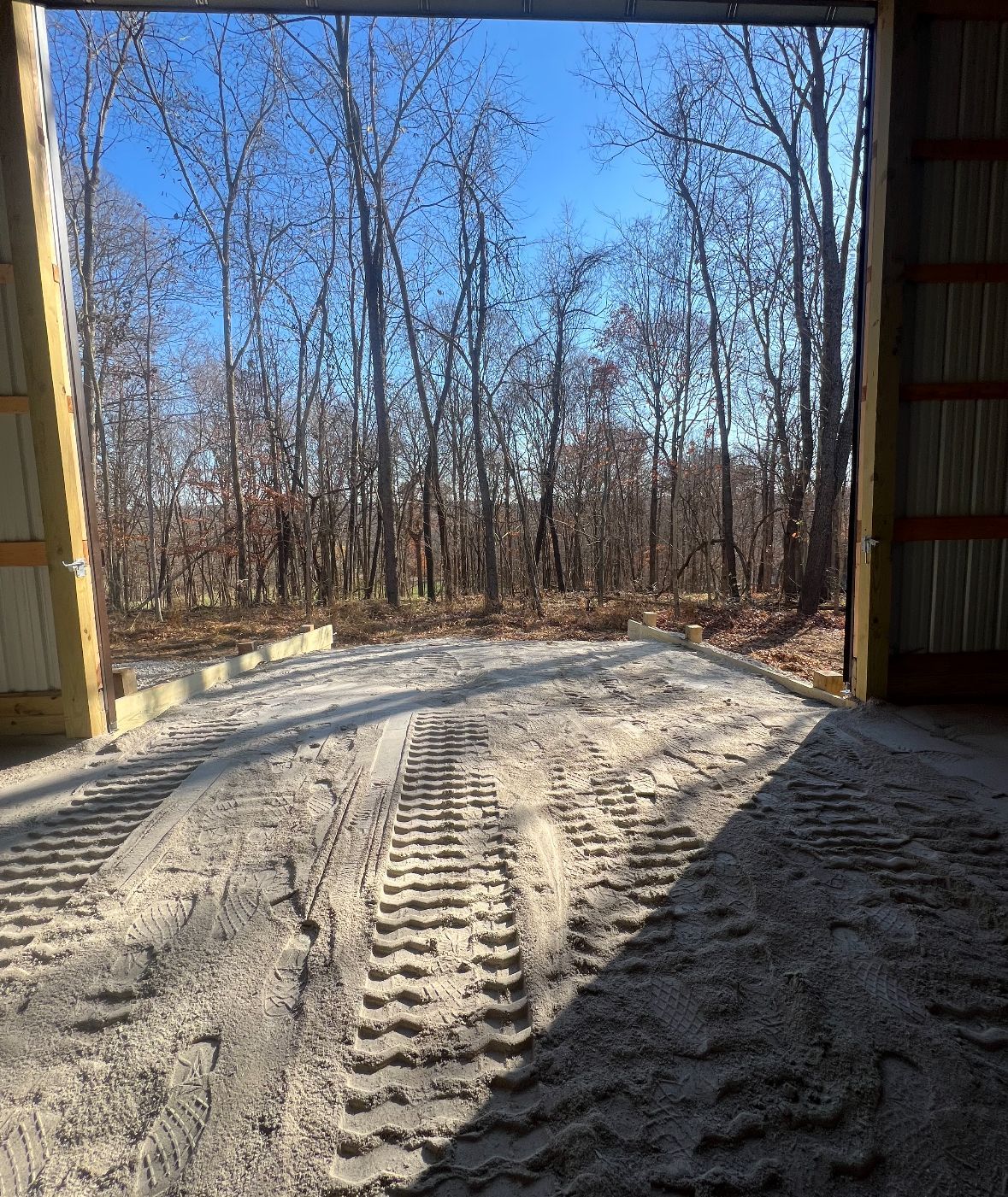 Installed Exit Ramp — Palmyra, IN — Babbs Land Management LLC