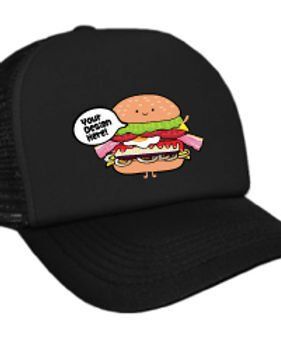 Burger Hat — Geelong, VIC — Geelong Screenprinting