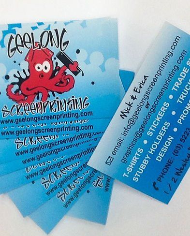 Business Cards — Geelong, VIC — Geelong Screenprinting