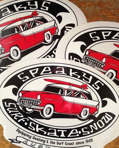 Custom Designed Car Sticker — Geelong, VIC — Geelong Screenprinting