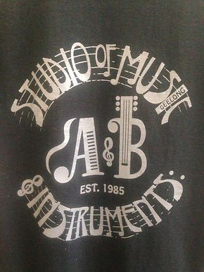 Music Shirt — Geelong, VIC — Geelong Screenprinting