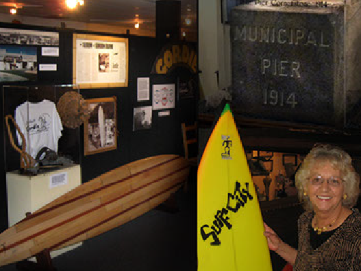 Natalie Kotsch of Huntington Beach Int Suring Museum