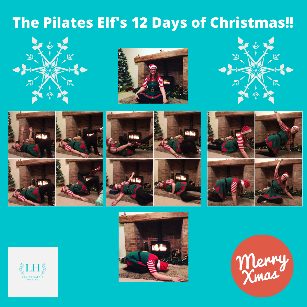 Pilates Elf's 12 Days of Christmas!