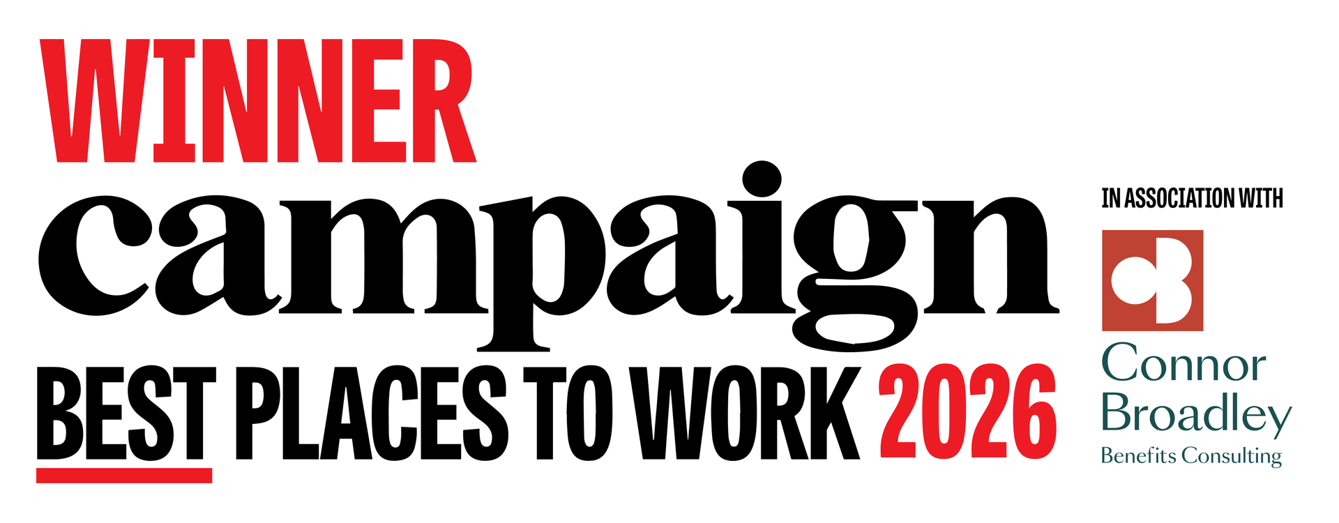 Tribera - Winner of Campaign's Best Places to work 2026