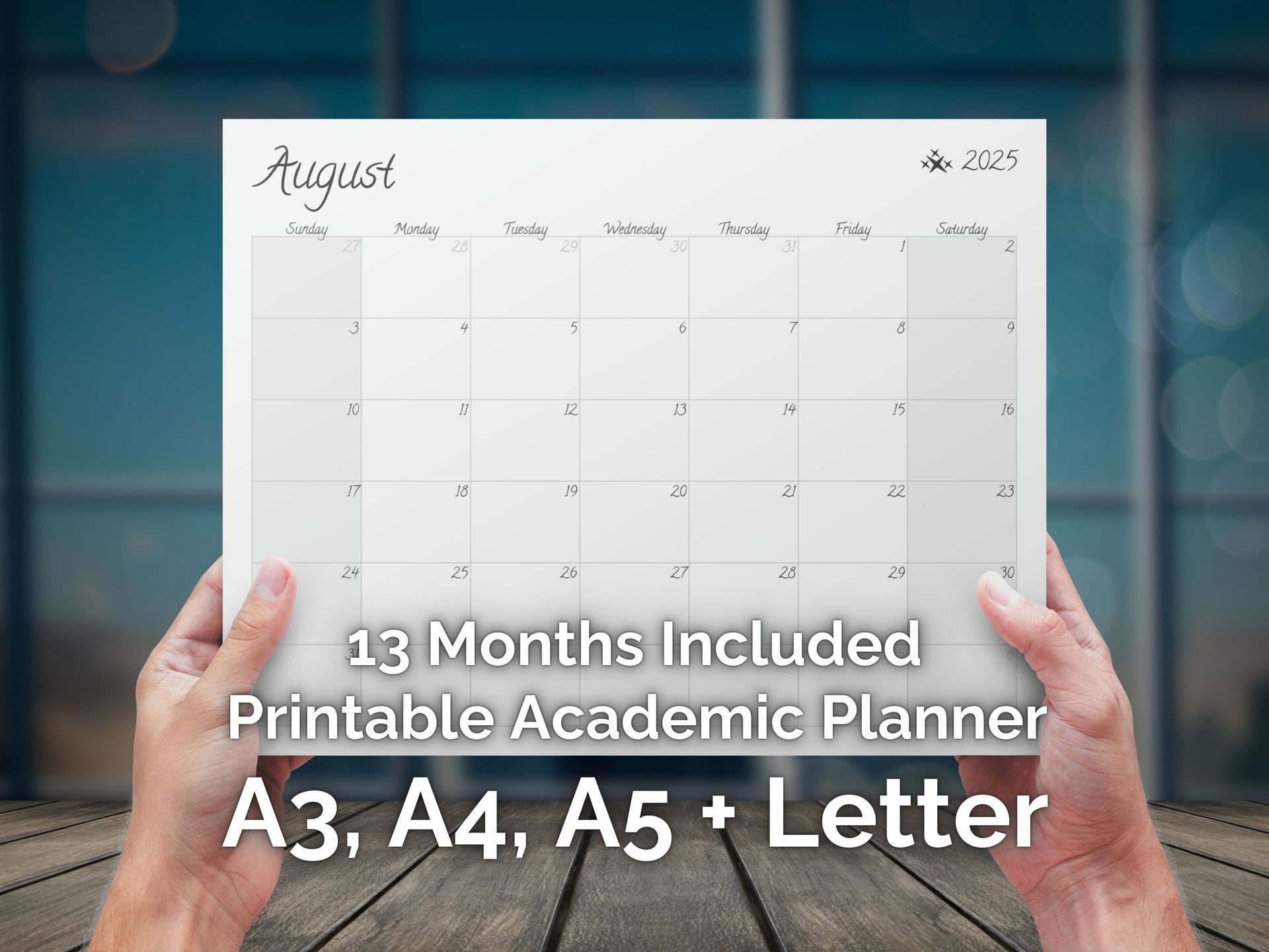 2025-26 Academic Year Calendar Printable pdf