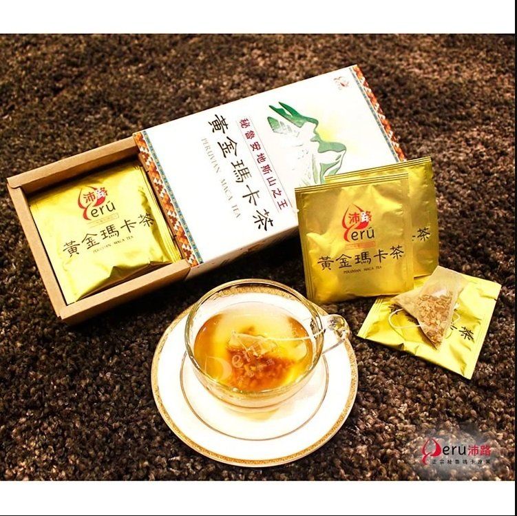 品牌沛路，黃金瑪卡茶的商品介紹