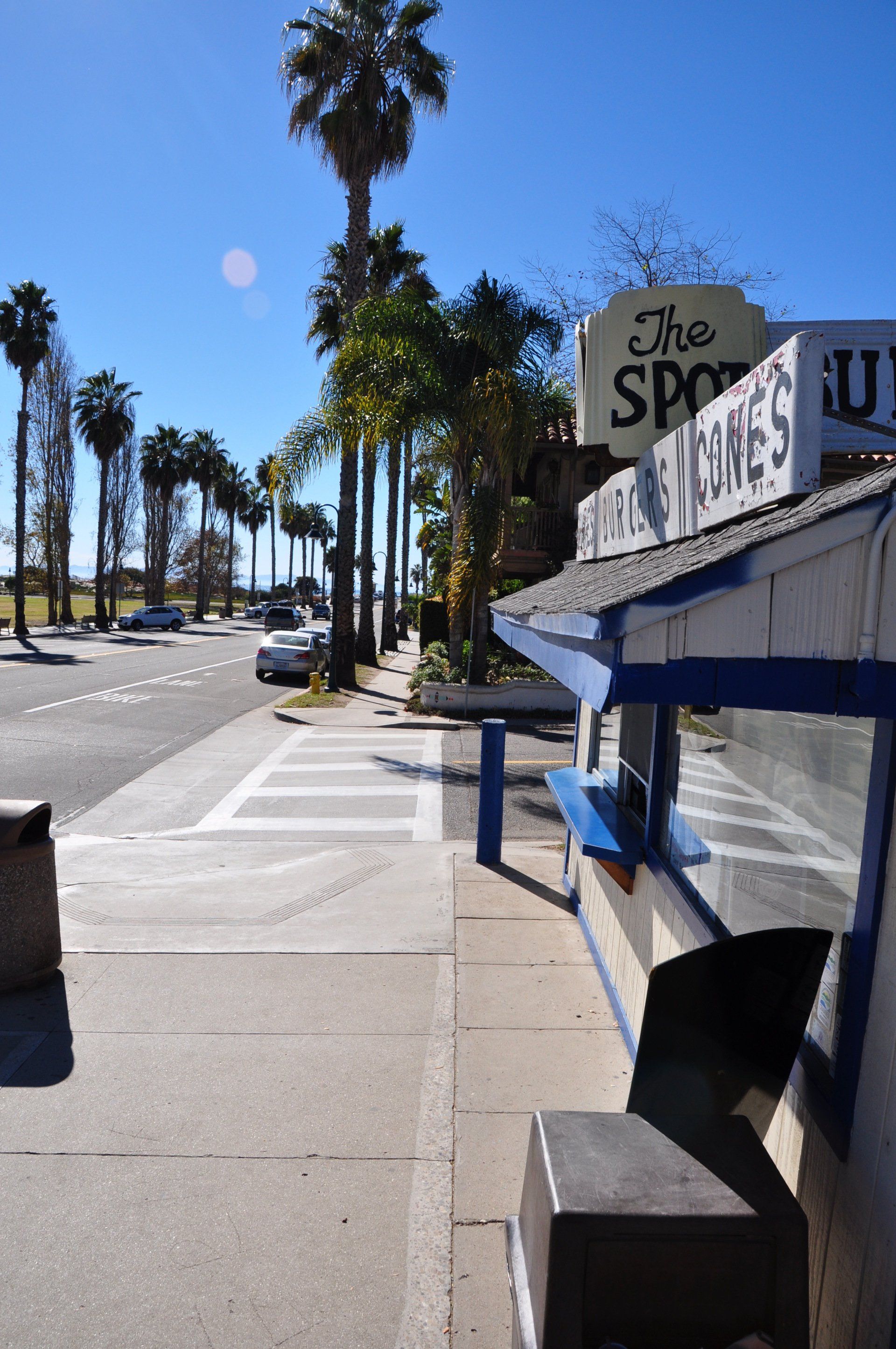 sunny skies at The Spot