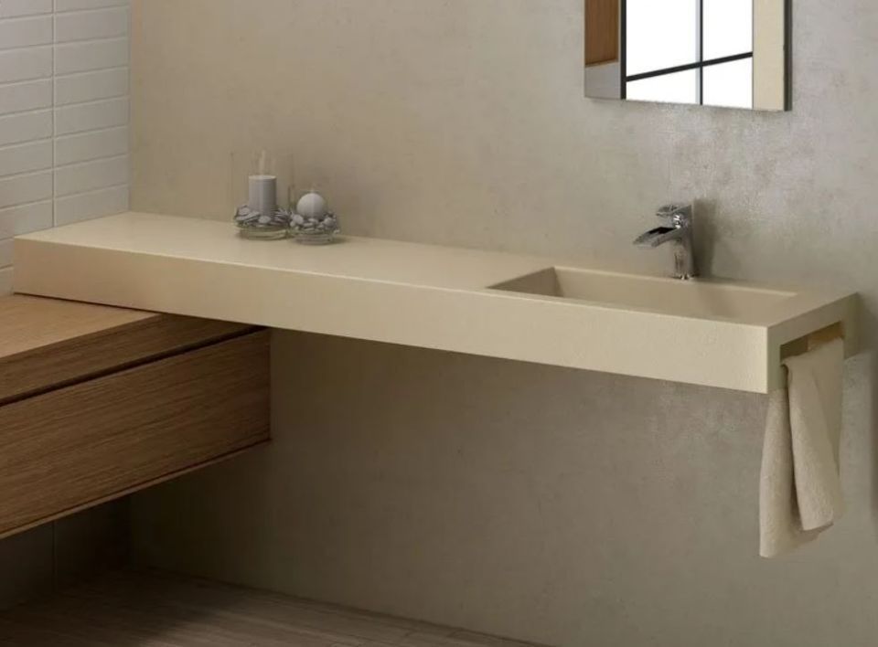 Lavabo beige Acquabella