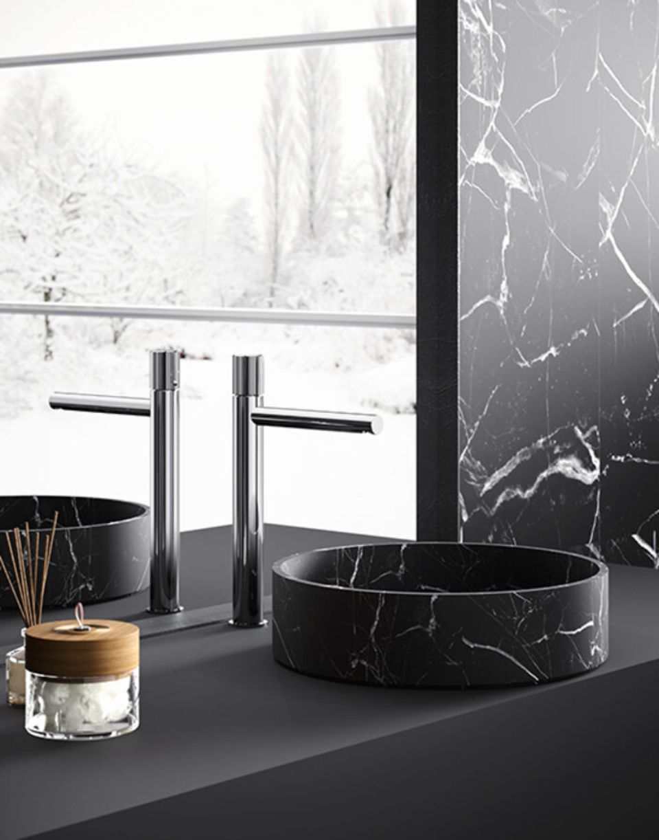 Rubinetteria Paffoni per lavabo bagno