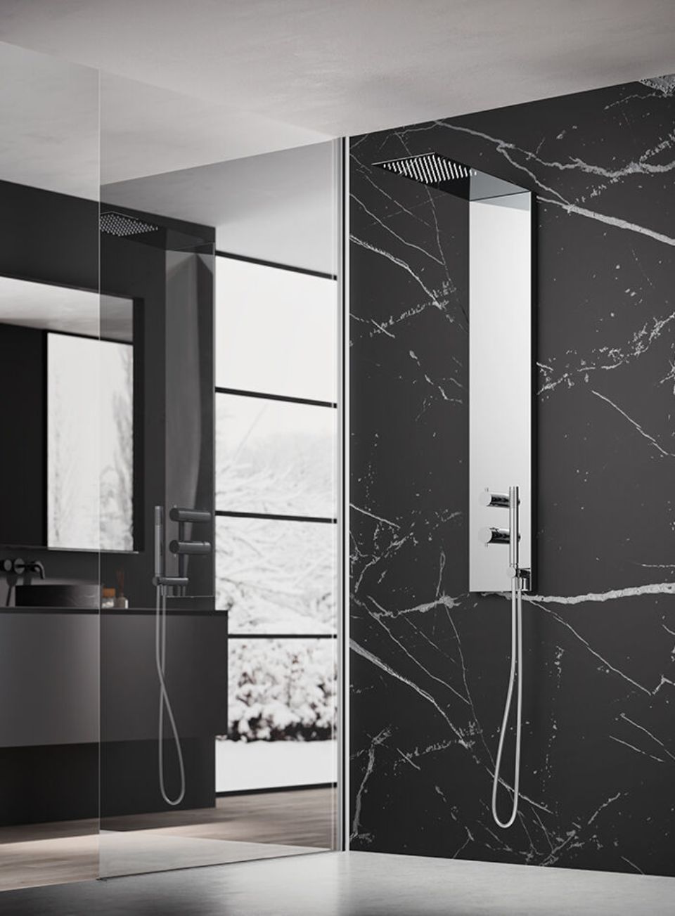 Rubinetteria Paffoni per doccia