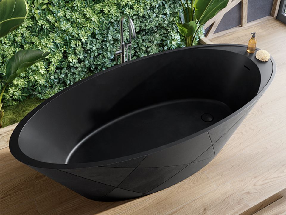Vasca nera Acquabella