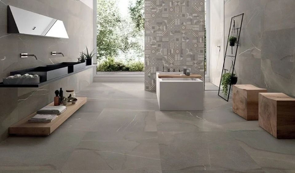 Bathroom wall tiles
