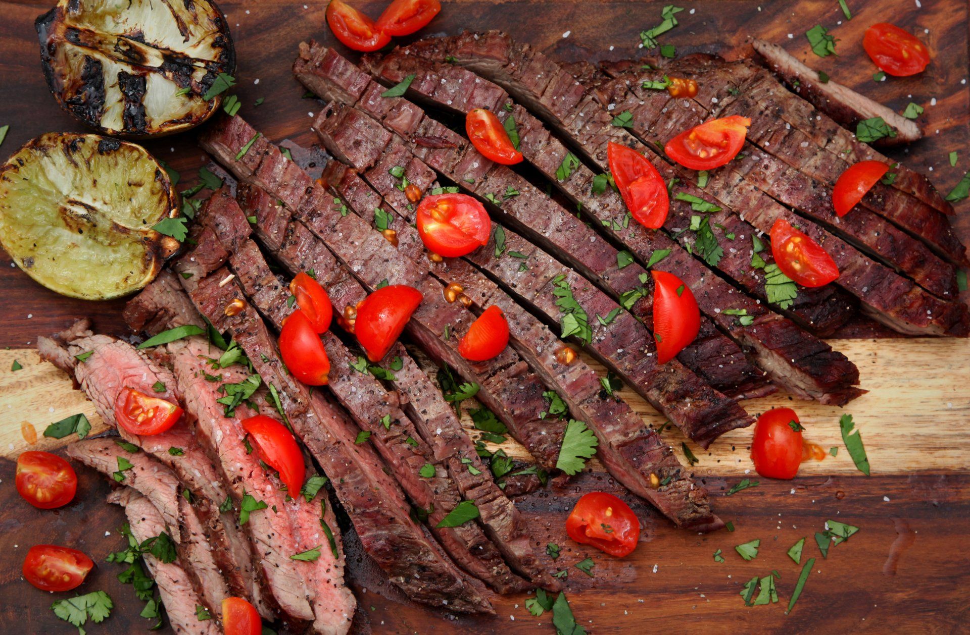 flank steak with