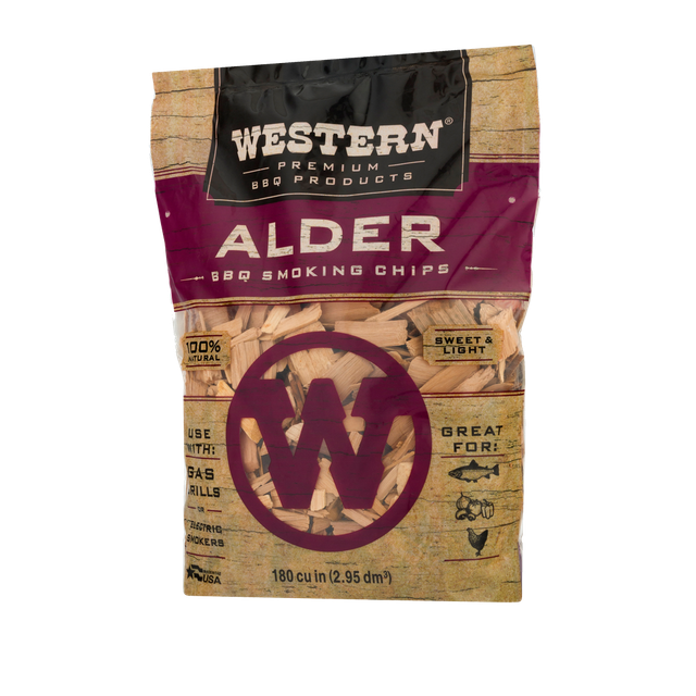 Western  Alder  Wood Smoking Chips  180 cu in. 