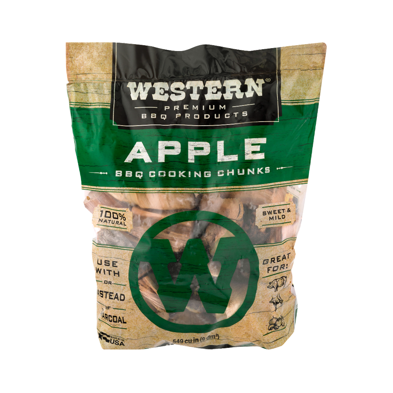 Western Apple BBQ Cooking Chunks