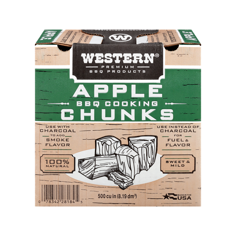 Western Apple BBQ Cooking Chunks