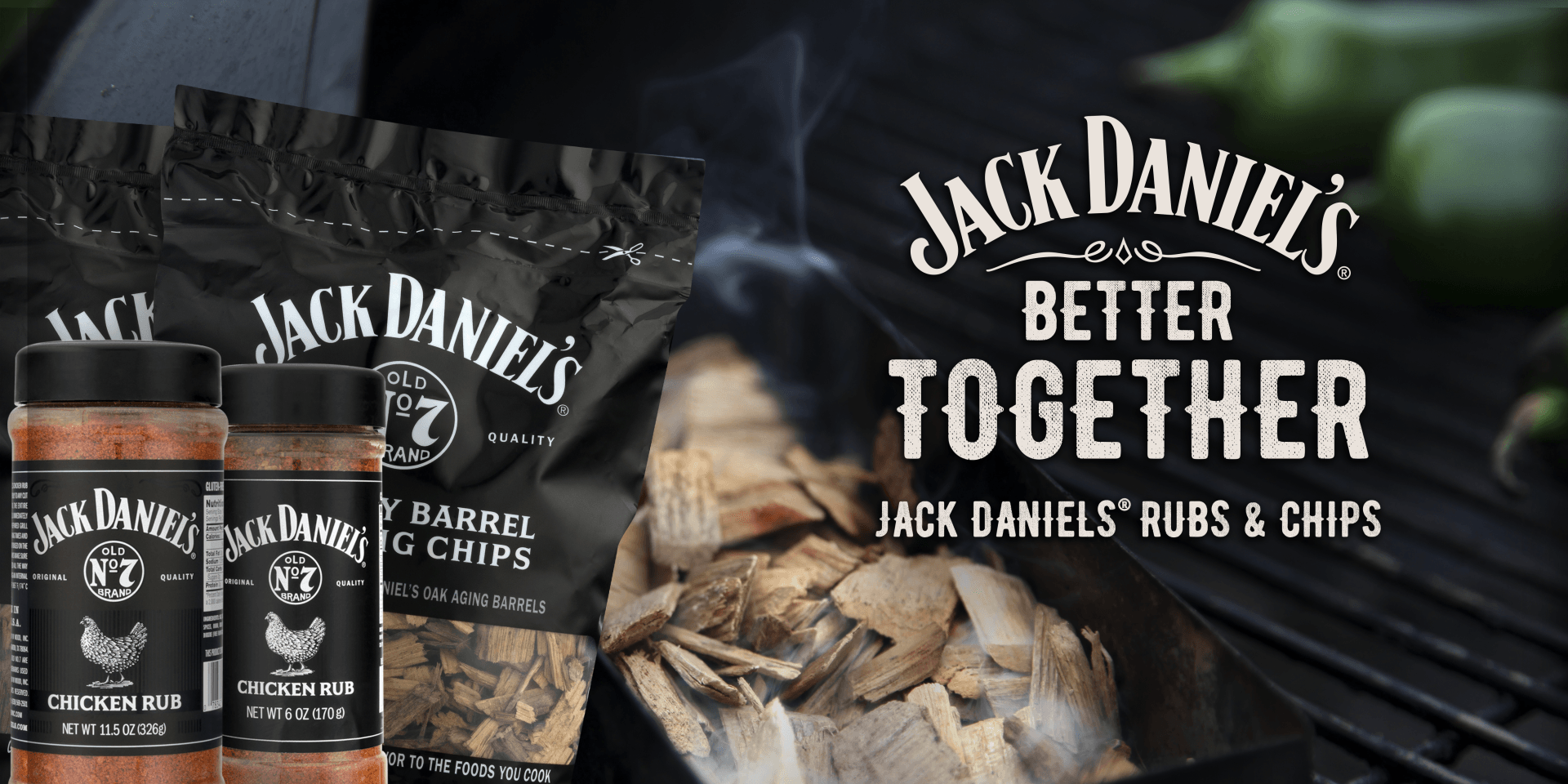 Jack daniels rubs and chips