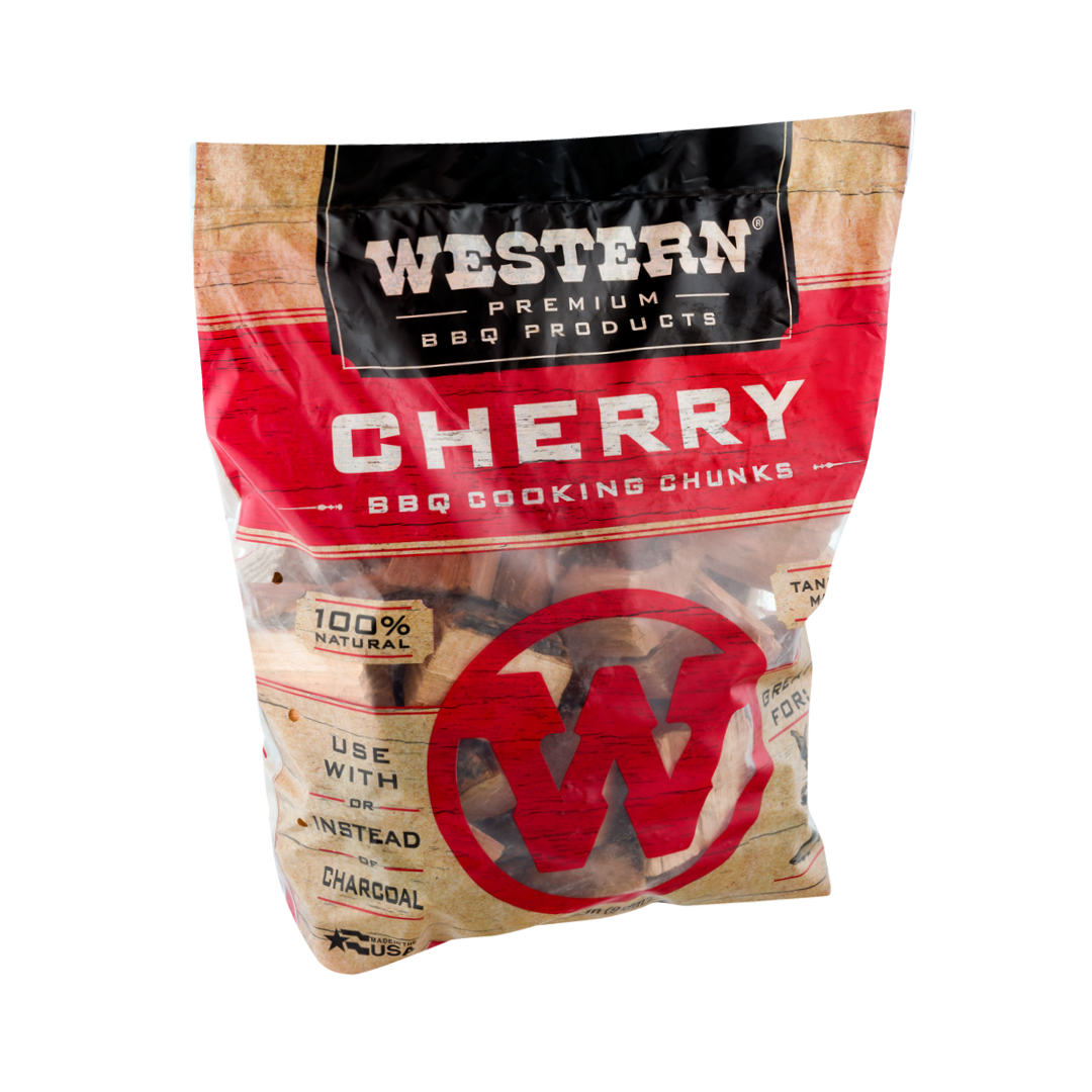 Bag of Western Premium Cherry BBQ Smoking Chunks