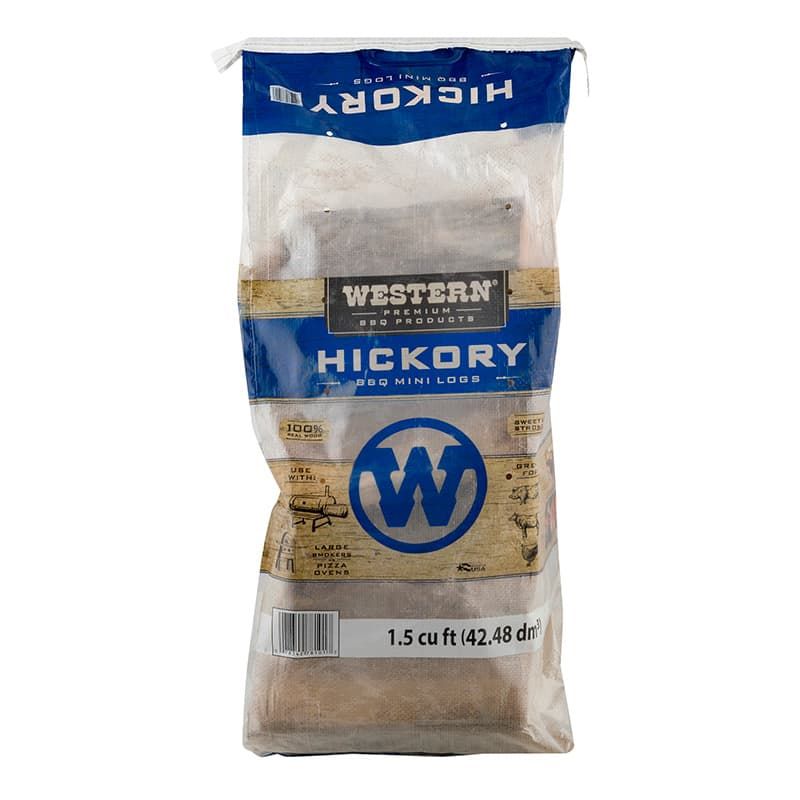 Western Hickory BBQ Mini Logs