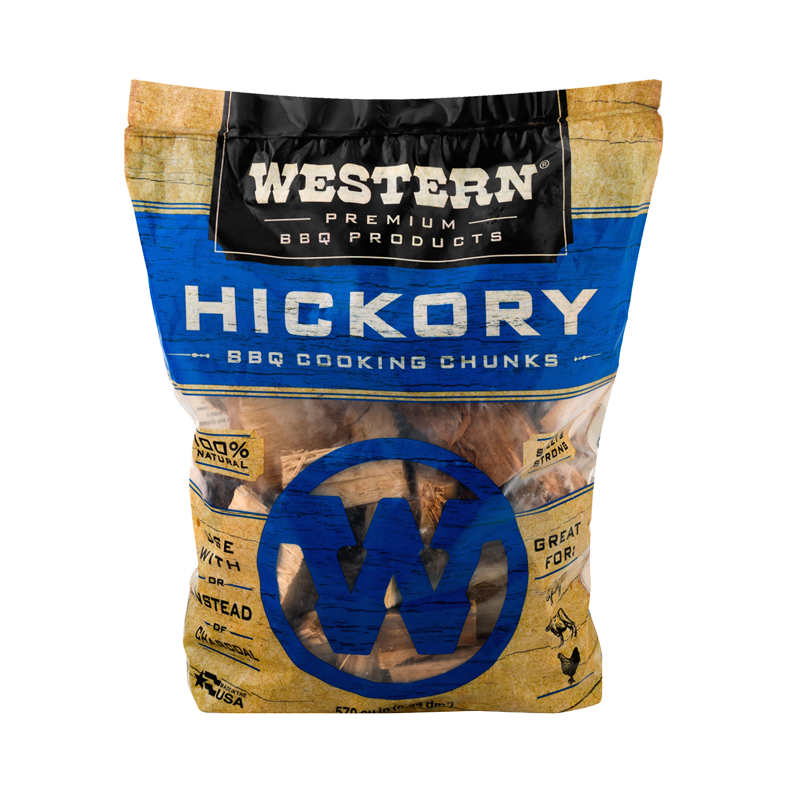 Western Hickory BBQ Cooking Chunks