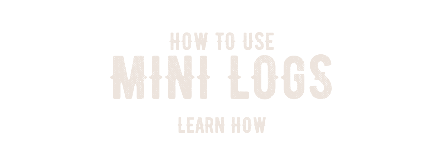 Learn now to use mini logs