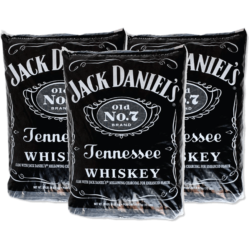 3 bags of Jack Daniel’s® Whiskey Barrel Smoking Chunks