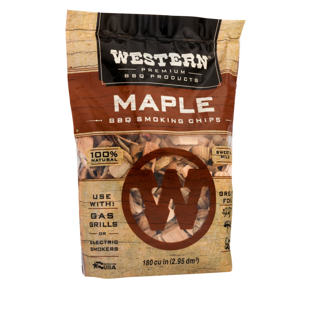 Bag of Western Premium Maple BBQ Smoking Chunks