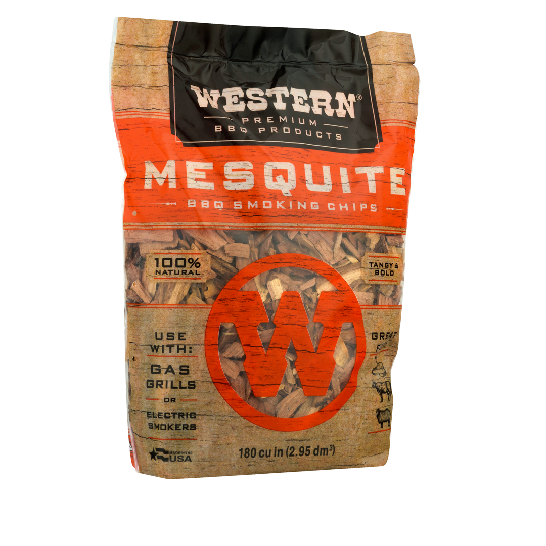 Bag of Western Premium Mesquite BBQ Smoking Chips