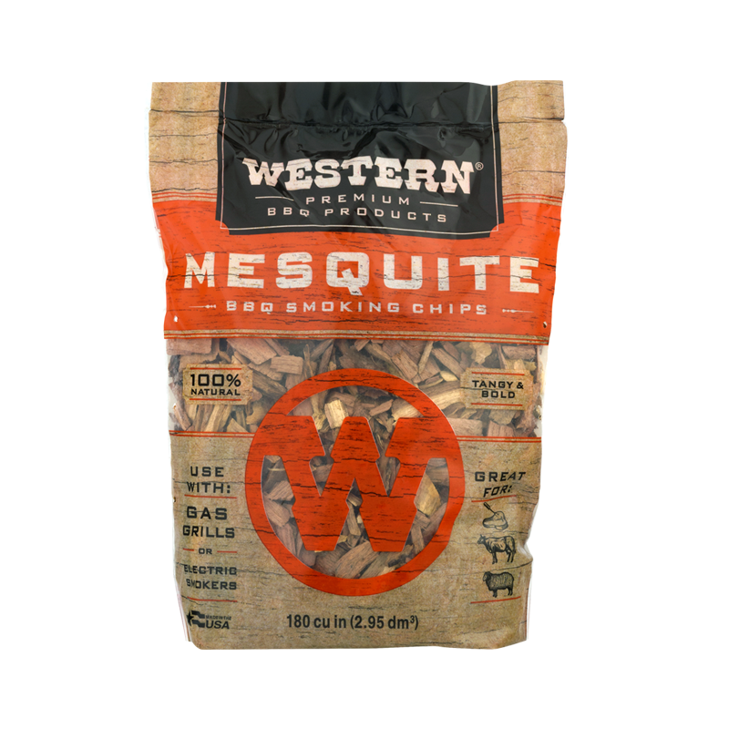 Western Premium BBQ Products Bag of Mesquite BBQ Smoking Chips