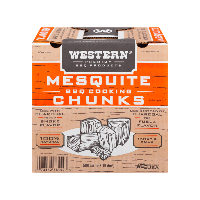 Western Mesquite BBQ Cooking Chunks