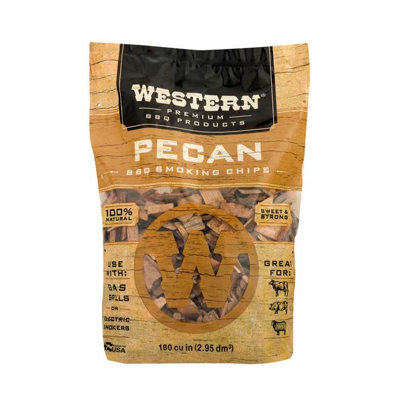 Western Premium BBQ Products Bag of Pecan BBQ Smoking Chips