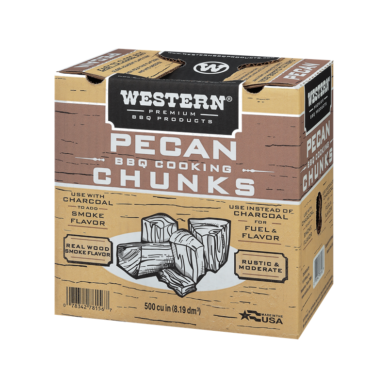 Box of Western Pecan Cooking Chunks