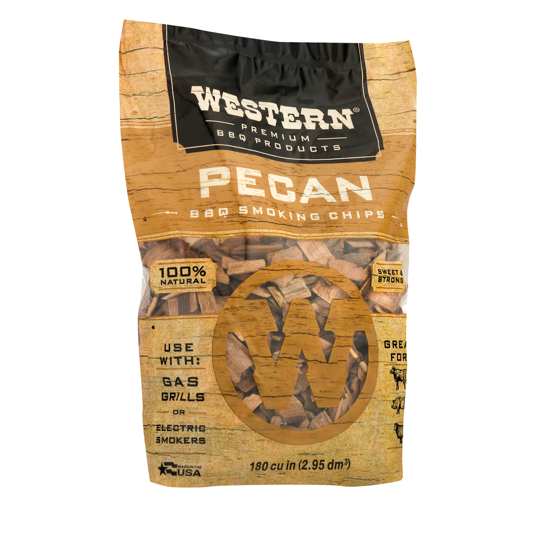 Bag of Western Premium Pecan BBQ Smoking Chips
