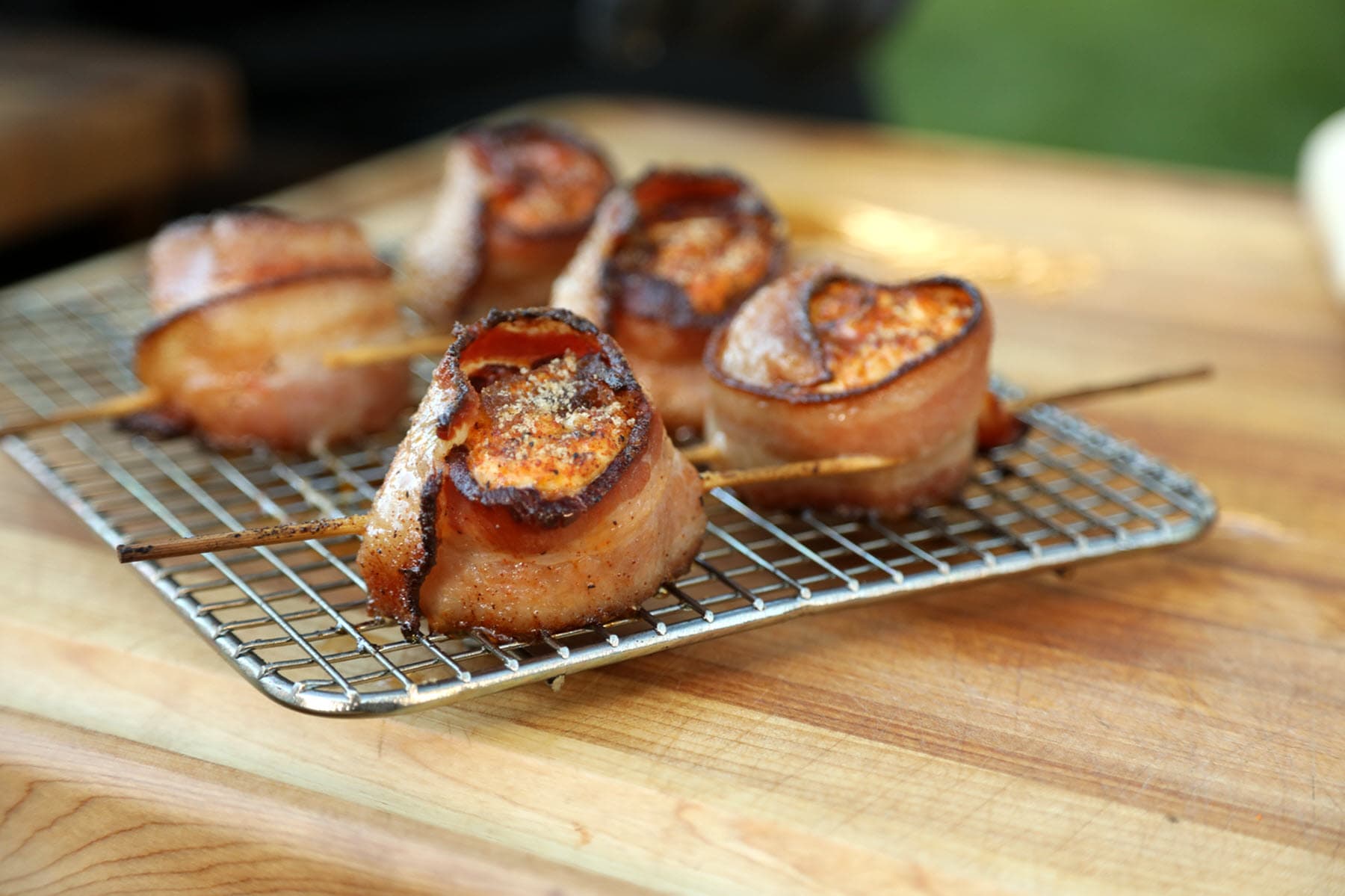 Grilled Pig Shots (BaconWrapped Kielbasa) Recipe Western BBQ