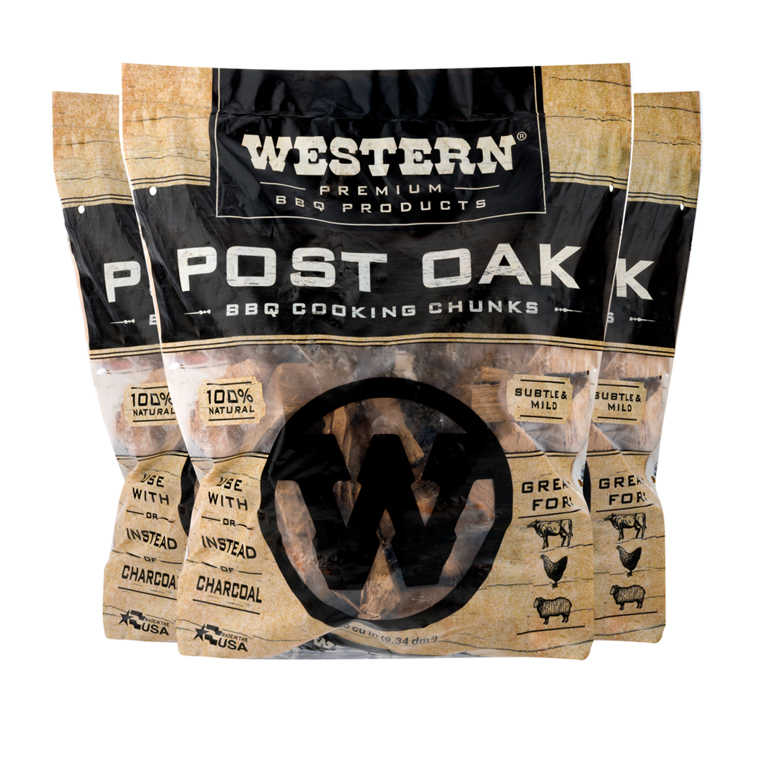 Oak Wood Chunks Chips for Smoking Grilling BBQ Medium Priority Box 