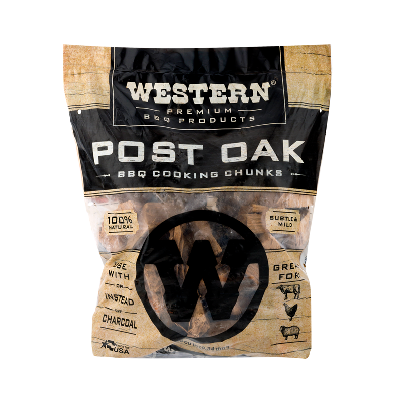 Western Post Oak BBQ Cooking Chunks