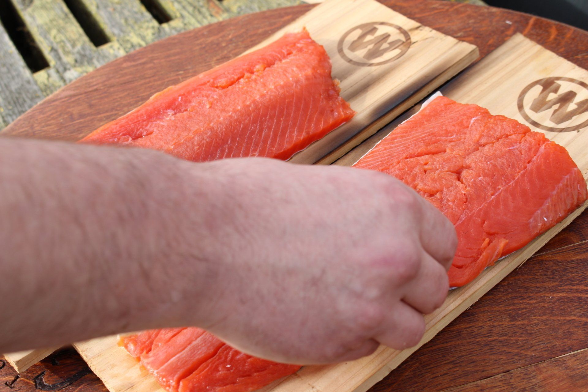 Grilled Cedar Plank Salmon Recipe Western BBQ