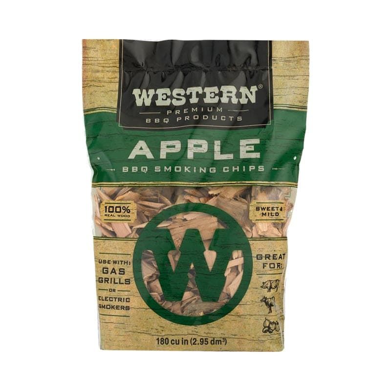 Western Premium BBQ Products Bag of Apple BBQ Smoking Chips