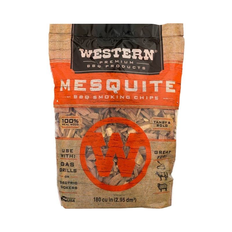Western Premium BBQ Products Bag of Mesquite BBQ Smoking Chips