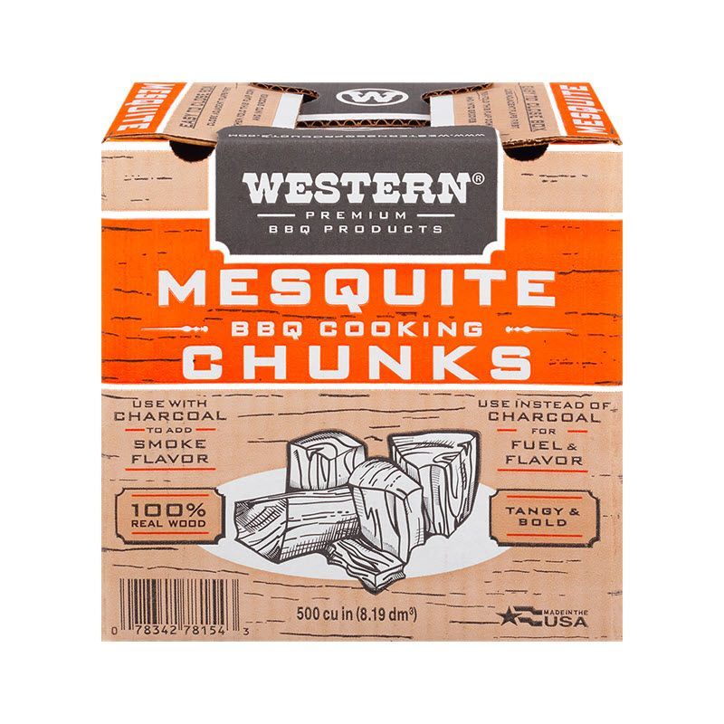 Western Mesquite BBQ Cooking Chunks