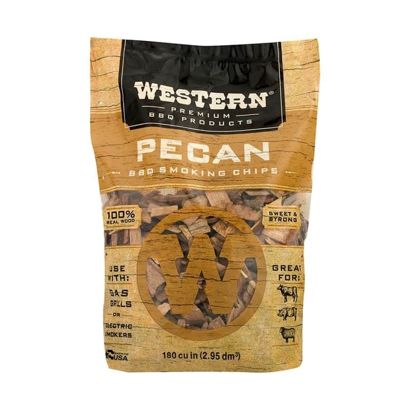Western Premium BBQ Products Bag of Pecan BBQ Smoking Chips