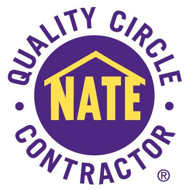 NATE logo with text 