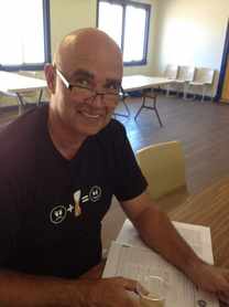 Male Employee Sitting