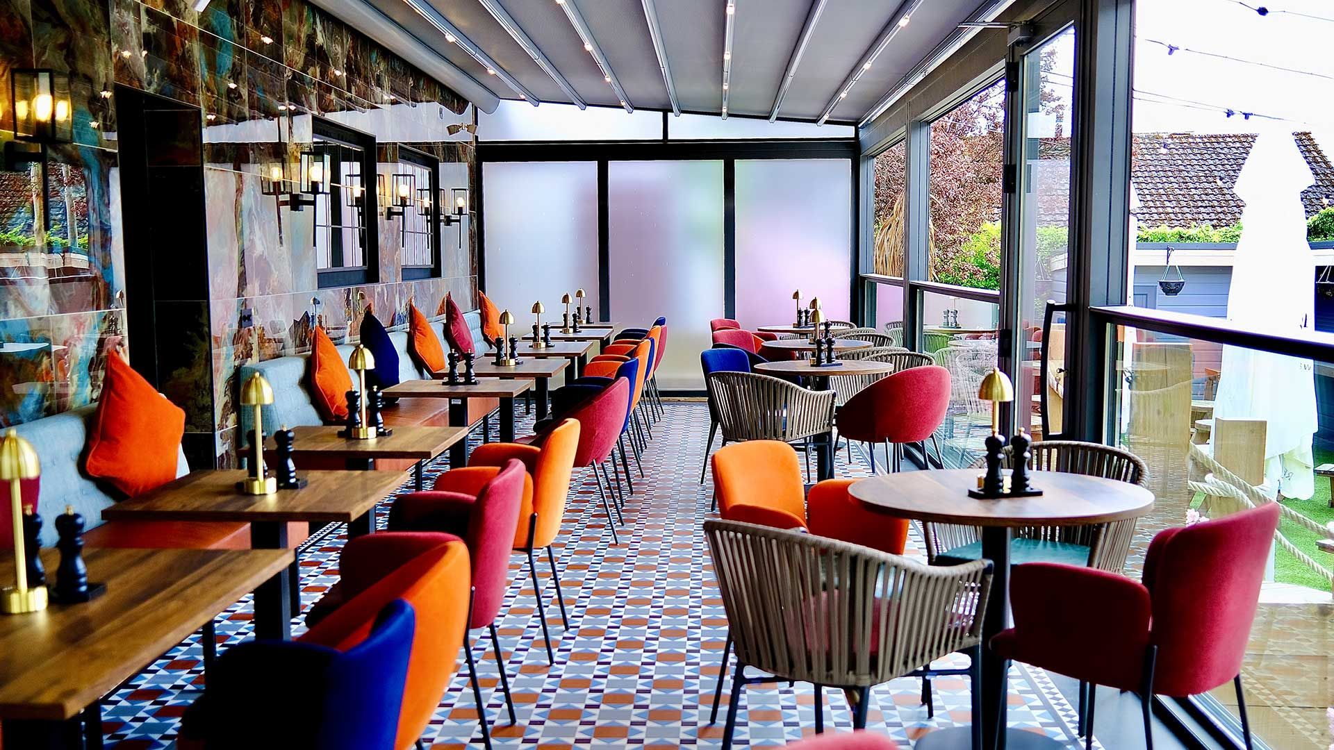 The Terrace inside The Fox and the Willow