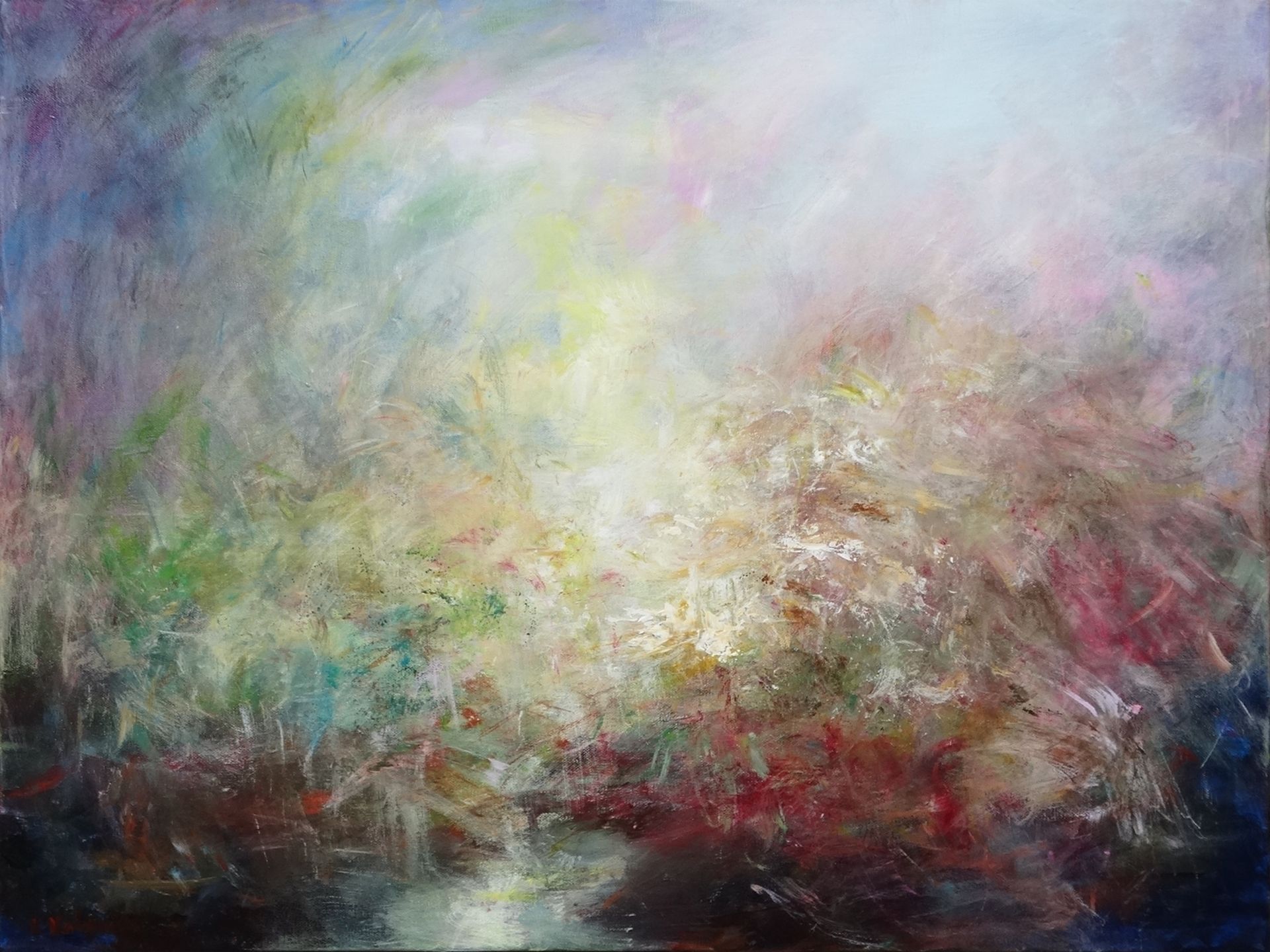 Wild At Heart abstract turneresque landscape painting,
acrylic on canvas
60 x 80cm