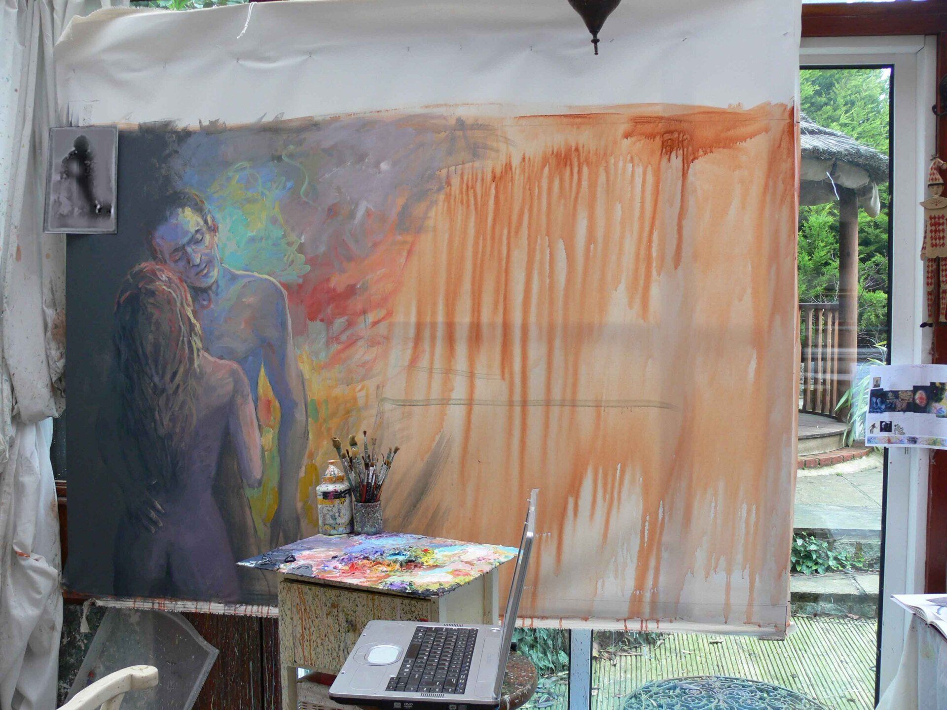 Mariusz Kaldowski painting Mussorgsky's Pictures at an Exhibition