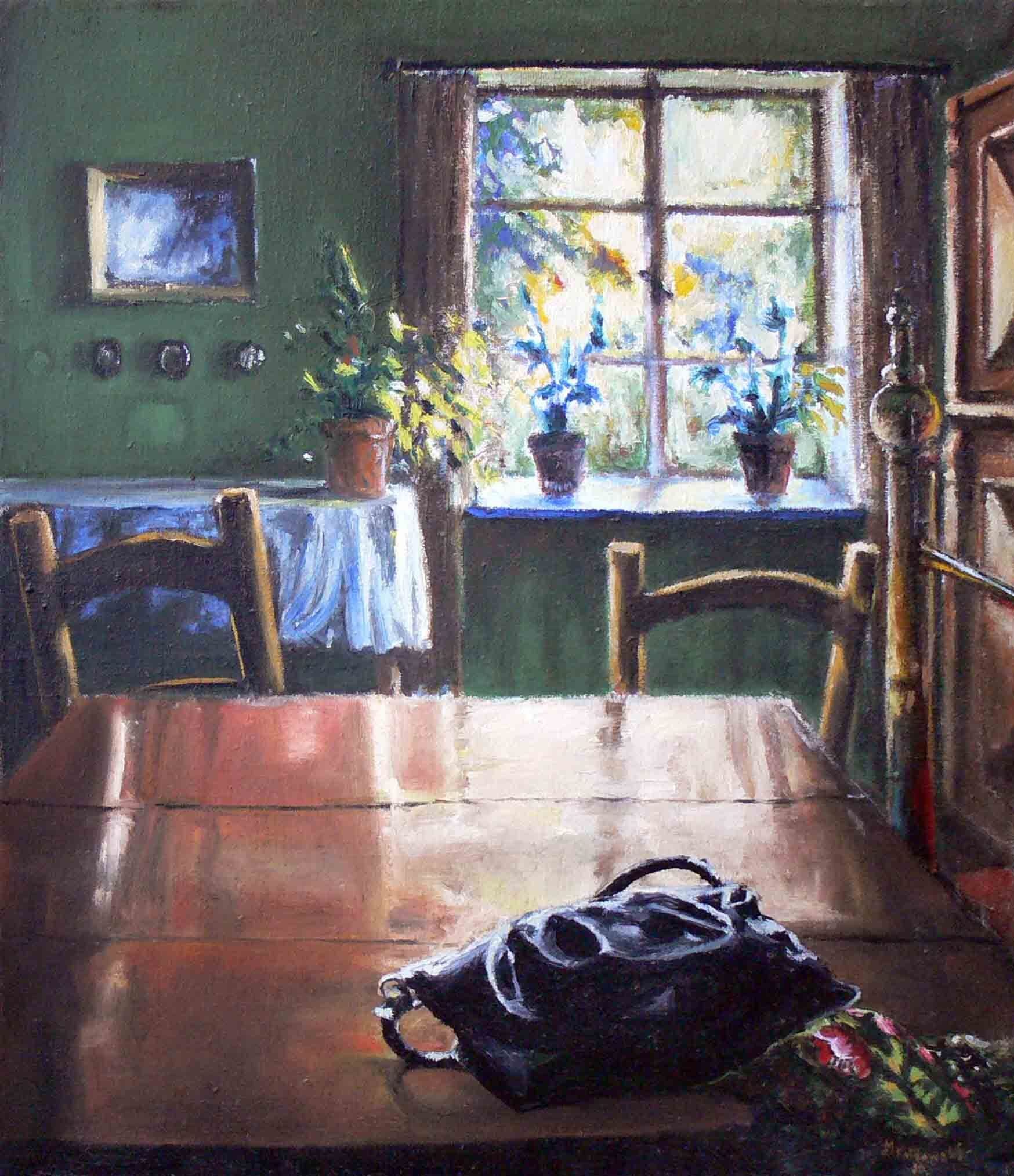 Figurative archive symbolic work of a house interior by Mariusz Kaldowski